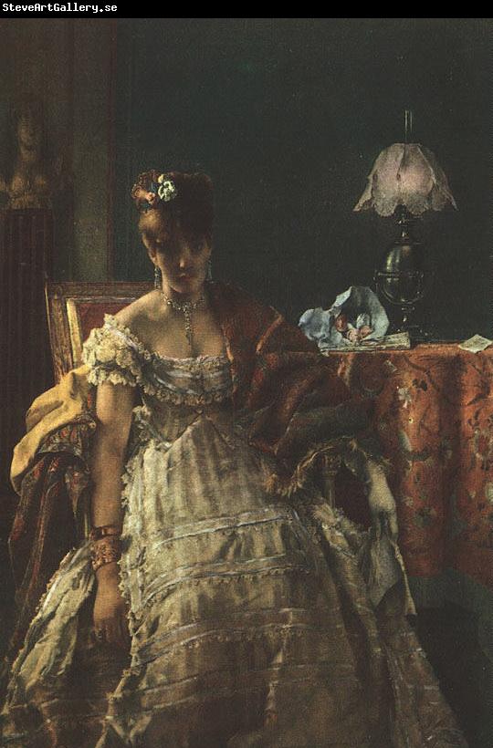 Alfred Stevens The Desperate Woman